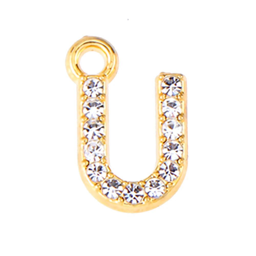 Buchstabenanhänger 18K Gold