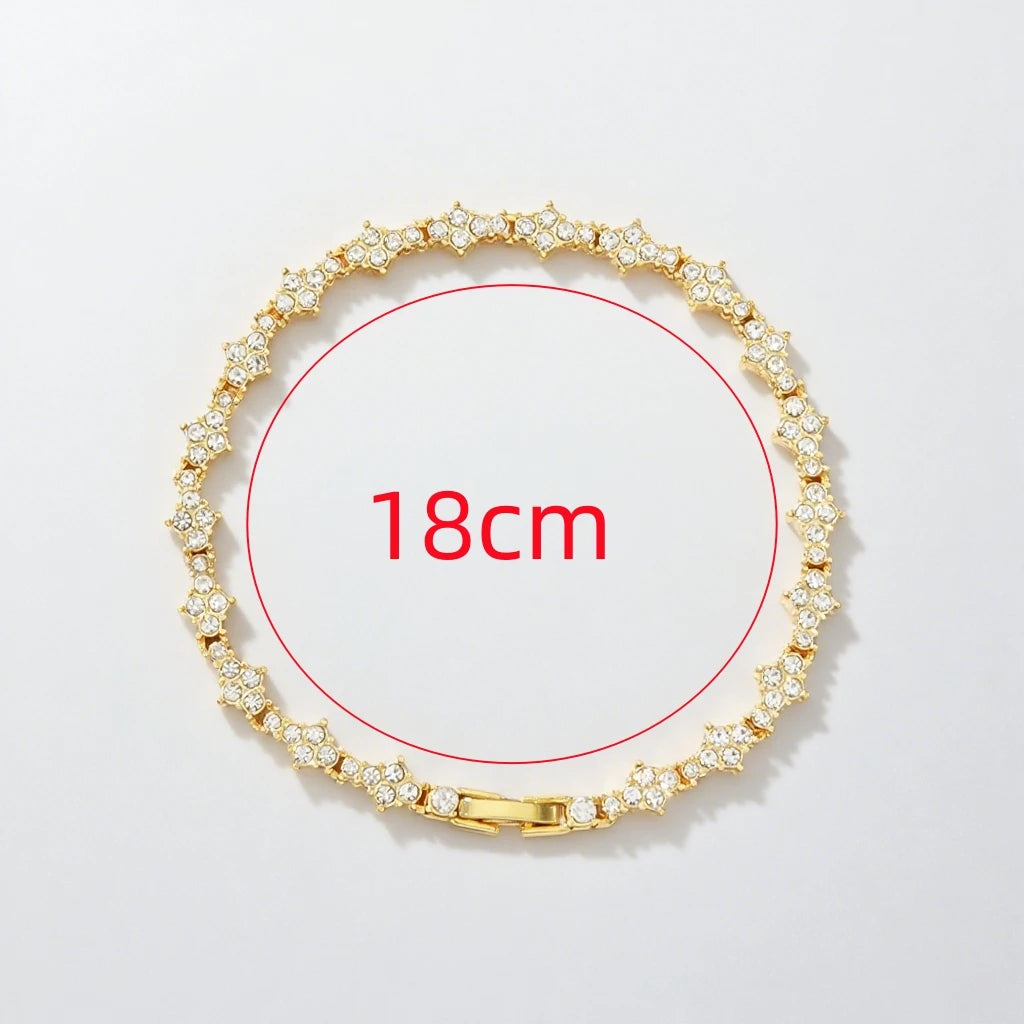 New Zircon Bracelet Trendy Fashion INS Style Jewelry For Men's and Women's Exquisite Accessories Minimal Design Luxury Gifts