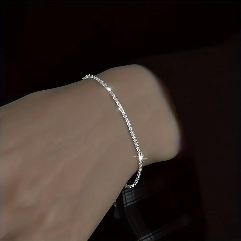 Armband Funkelndes Silber – „Sparkle Daily“