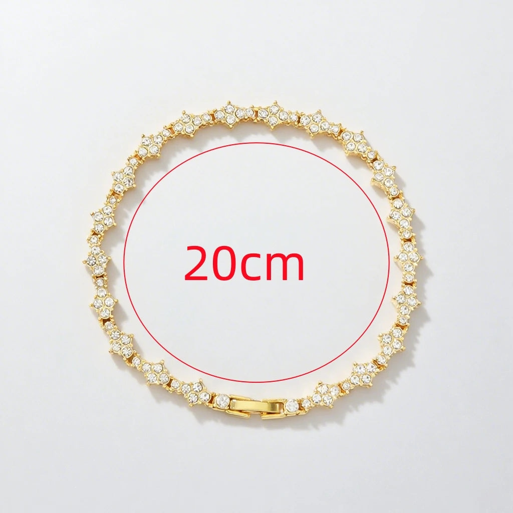 New Zircon Bracelet Trendy Fashion INS Style Jewelry For Men's and Women's Exquisite Accessories Minimal Design Luxury Gifts