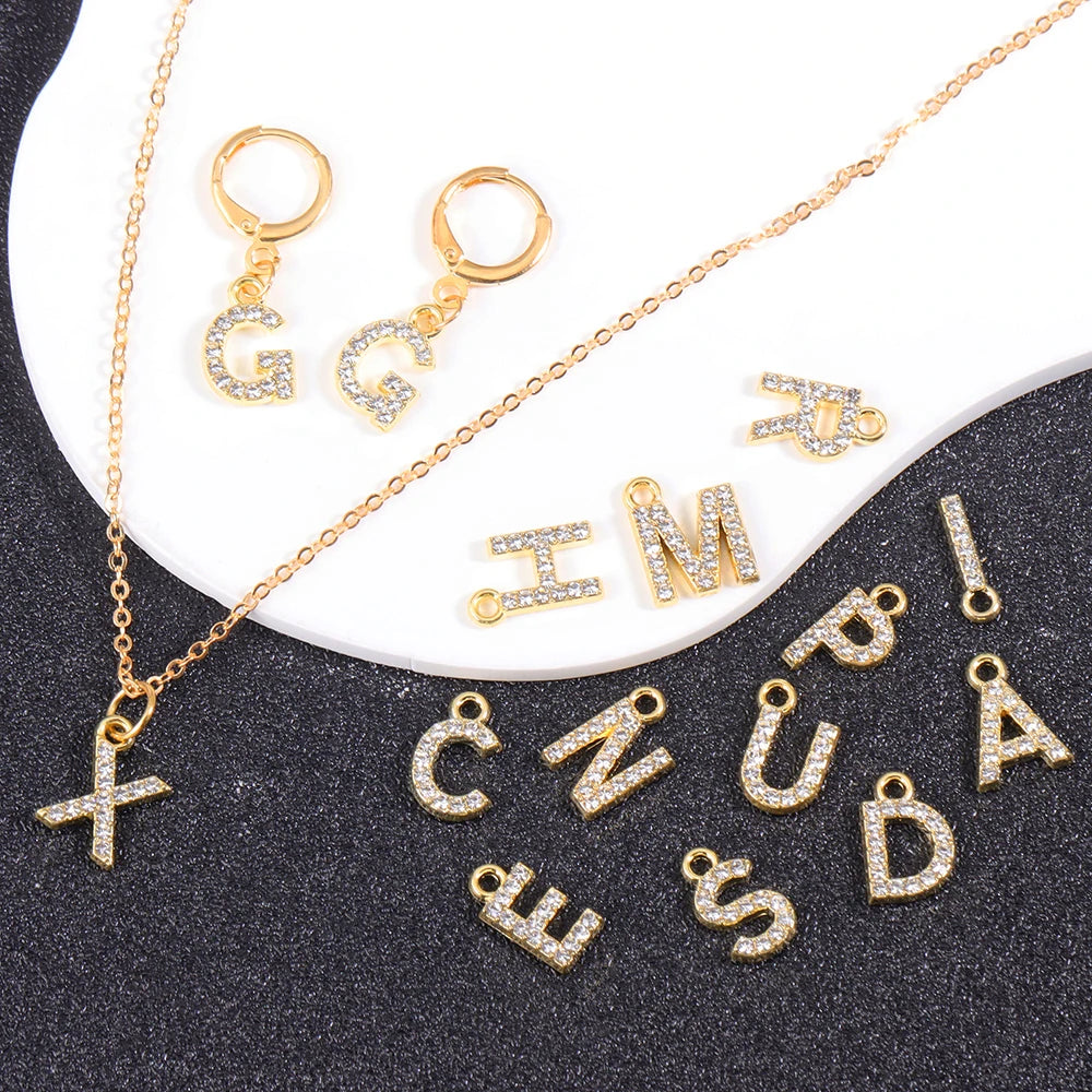 Buchstabenanhänger 18K Gold