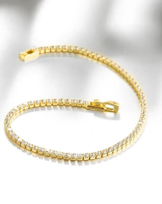 Gold Armband Tennis