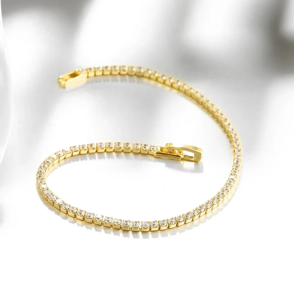 Gold Armband Tennis