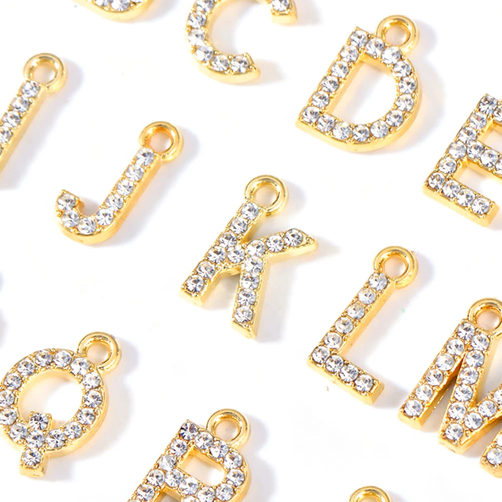 Buchstabenanhänger 18K Gold